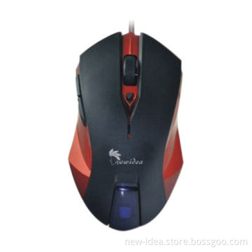 Laser Gaming Mouse with Ergonomic Design, New Models, Fashionable Shape, High Precision, 6 Keys